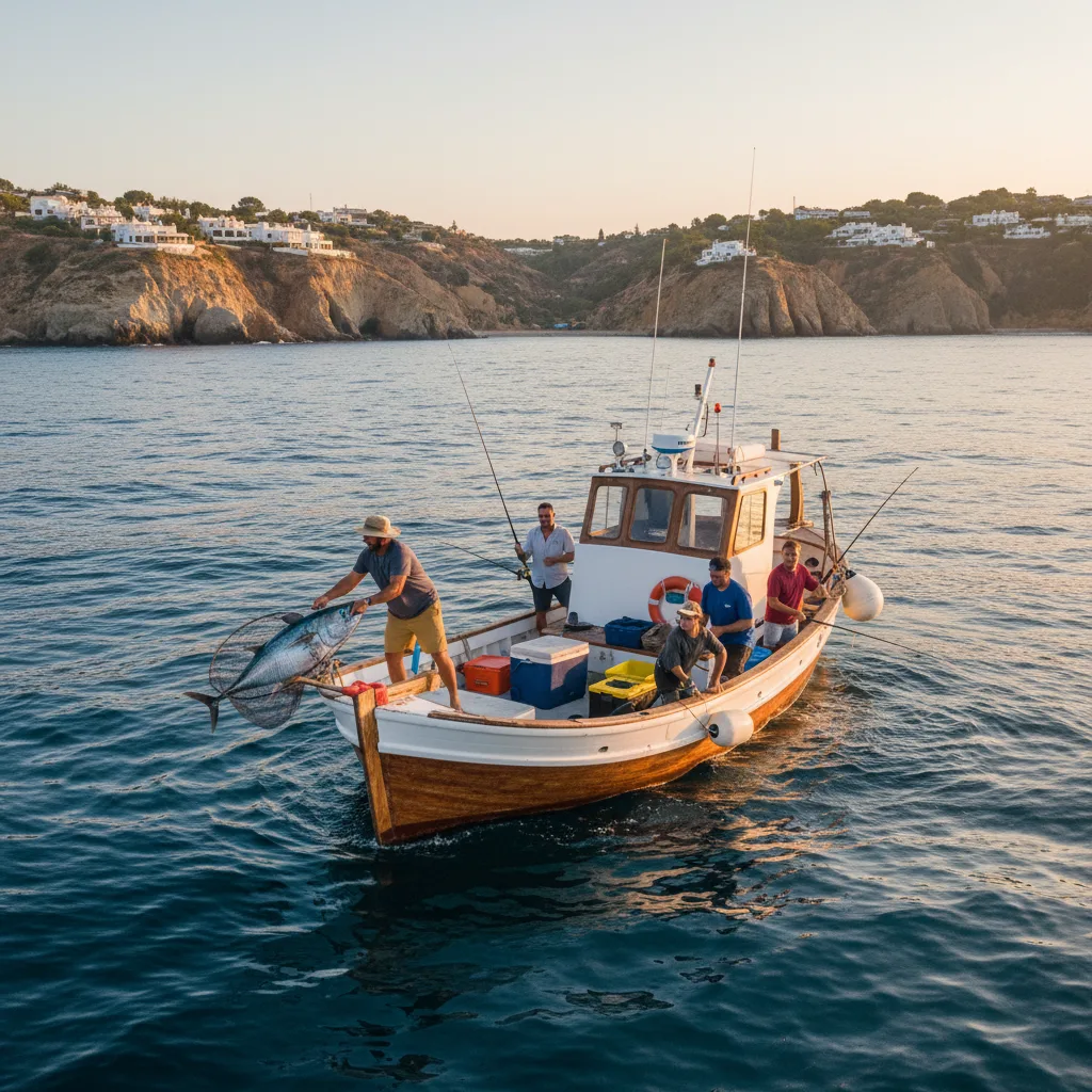 Excursión de pesca en mar abierto por España